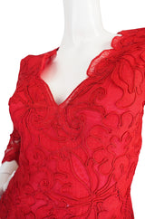 1983 Haute Couture Yves Saint Laurent Lace Dress