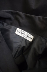 1960s Pierre Cardin Canvas Logo Coat