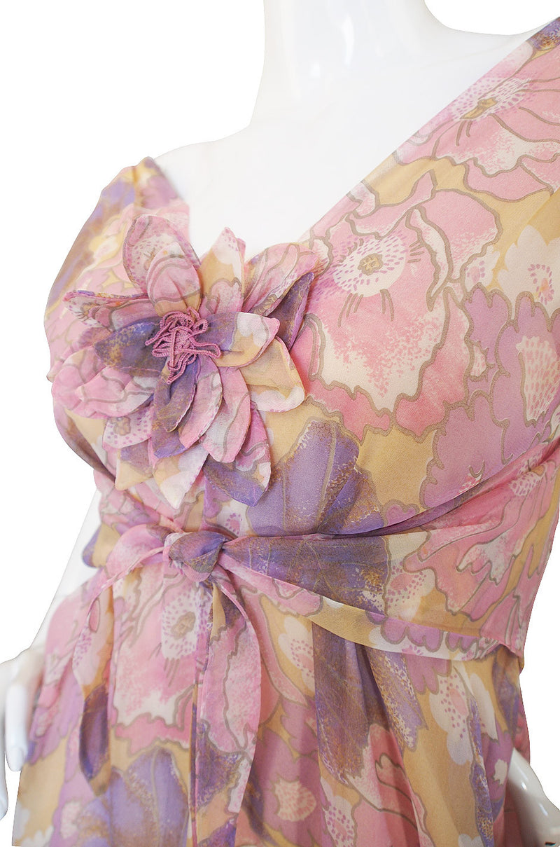 1970s Giorgio di Sant Angelo Backless Dress & Jacket