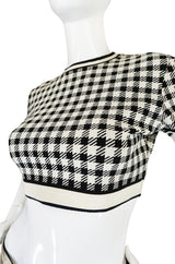 Spring 1991 Alaia "Tati"  Museum Held Crop Top & Leggings