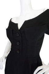Exceptional 1950s Haute Couture Maggy Rouff Dress