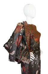 1975 Sequin & Metallic Lurex Bill Blass Dress Set