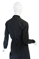 c1955 Christian Dior Original Demi-Couture Fitted Dress