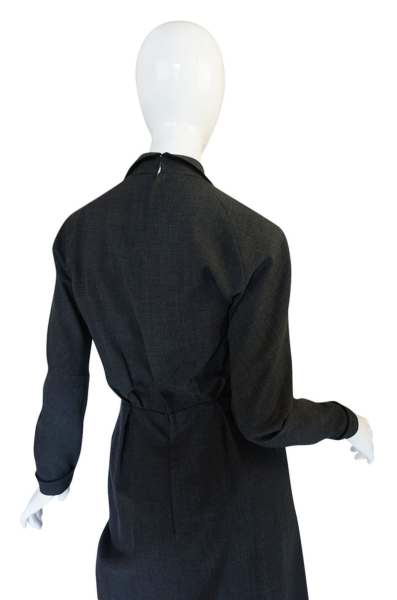 c1955 Christian Dior Original Demi-Couture Fitted Dress
