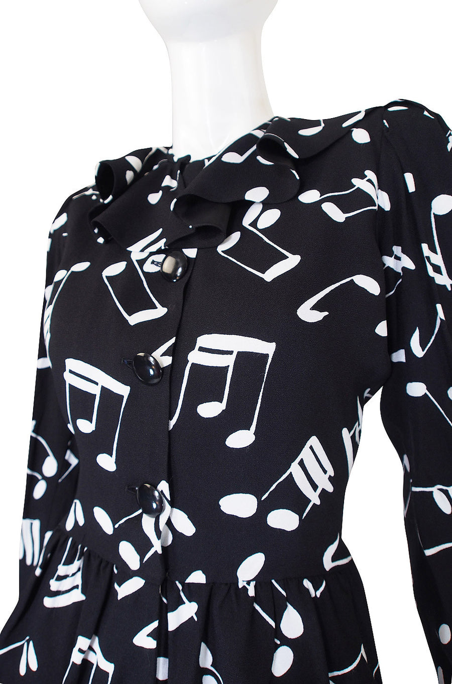 F/W 1982 Yves Saint Laurent Musical Note Set – Shrimpton Couture