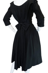 1950s Extraordinary Gigi Young Silk Button Front Dress
