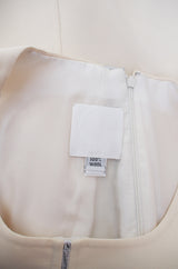 Recent Chado Ralph Rucci Silver & White Dress