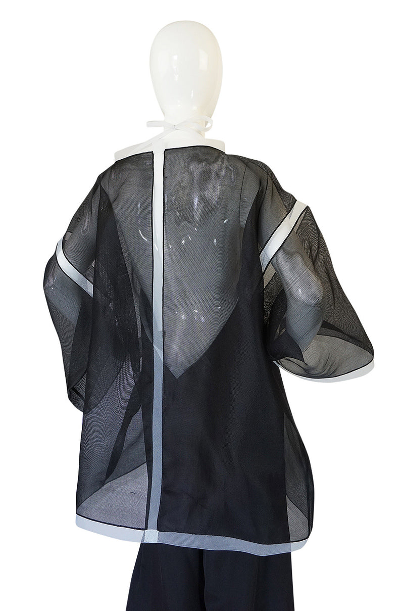 1970s Geoffrey Beene Couture Backless Jumpsuit & Jacket