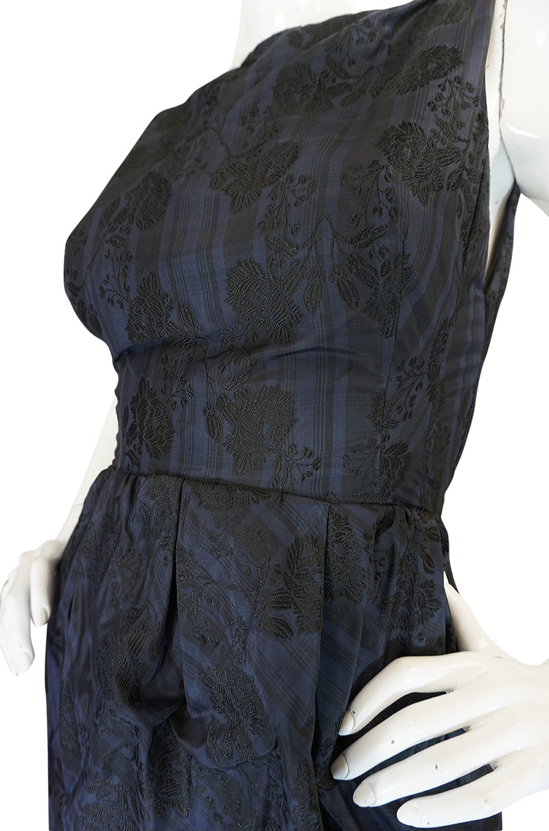Recent Giambattista Valli Fine SIlk Dress w Crystal Detailed Hem