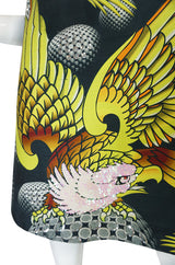 Recent Manish Arora Beaded & Sequin Eagle Print Dress