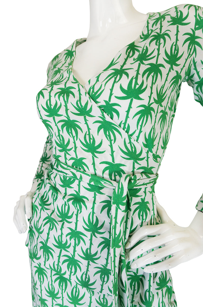 Rare 1970s Diane Von Furstenberg Palm Tree Set