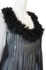 F/W 2006 Chanel Runway Semi-Sheer Silk Baby Doll Dress – Shrimpton