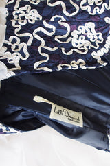 1980s Lilli Diamond Pouf Ribbon Dress