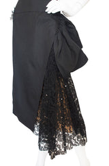 1950s Lilli Diamond Silk & Lace Bombshell Dress