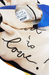 1990s "Art is Love" Moschino Cheap & Chic Dress