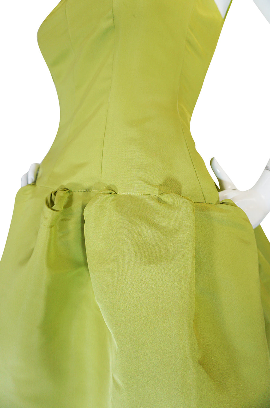 strapless open back dress Rent or Hire 