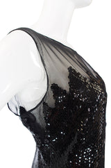 1972 Loris Azzaro Couture Sequin Gown