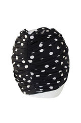 1980s Amazing Norma Kamali Dot Skirt & Turban