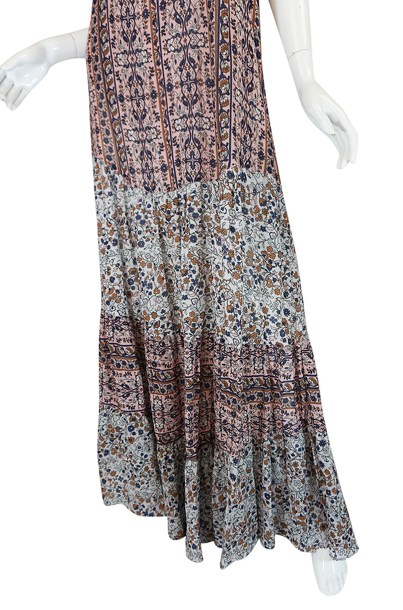 S/S 2016 See by Chloe RTW Look 25 Off Shoulder Printed Maxi Dress