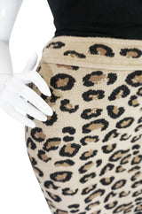 Rare 1991 Collection Azzedine Alaia Leopard Skirt