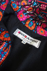 Fall 1977 Ad Campaign Yves Saint Laurent Dress