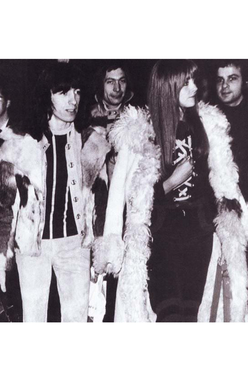 c1969 Astrid Lundstrom's Mr Freedom Velvet Applique Skirt