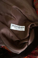 Fall/Winter 1983-84 Yves Saint Laurent Patron Haute Couture Silk Sack Dress