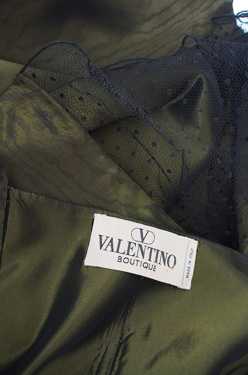 1990s Valentino Silk Lingerie Inspired Dress