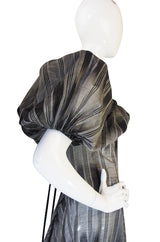 1970s Yves Saint Laurent Silk Dress with Exceptional Lines