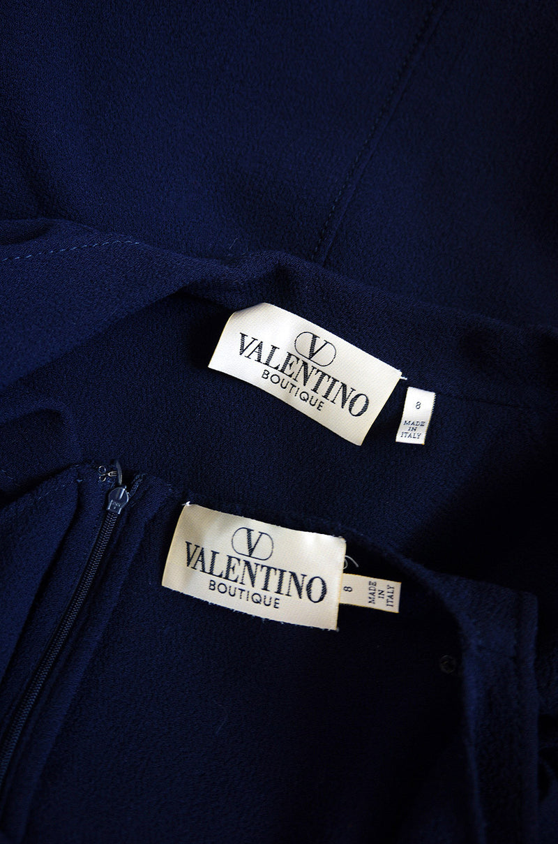 1980s Valentino Dress & Jacket