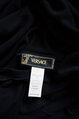 1990s Gianni Versace Backless Dress