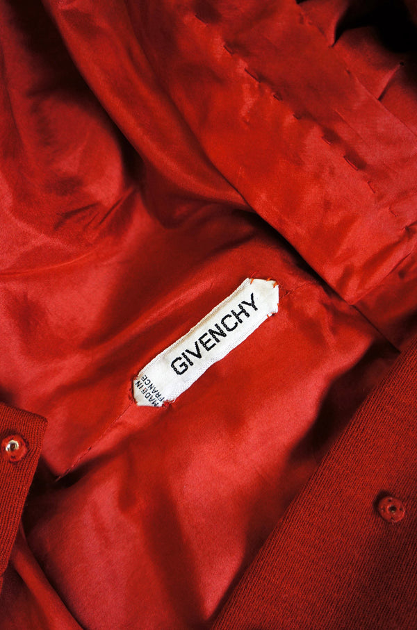 1960s Numbered Couture Givenchy Dress