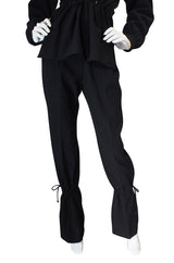 c1968 Amazing Black Andre Courreges "Flight" Suit