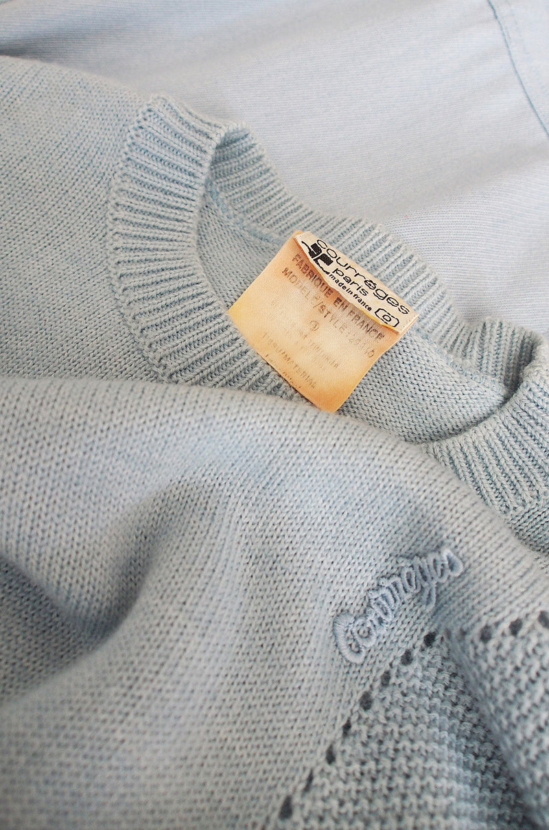 1978 Courreges Pant and Sweater Set