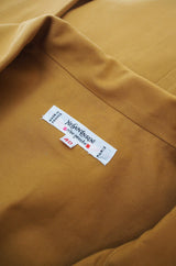 1980s Yves Saint Laurent Safari Tunic Dress