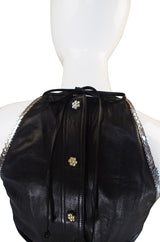Exceptional & Rare 1972 Jean Muir Leather Dress