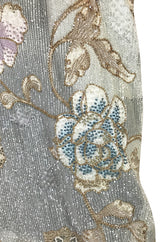 F/W 1995-96 Giorgio Armani Couture Fully Beaded Runway Dress