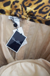 Fall 2009 Leopard Oscar de la Renta Runway Gown