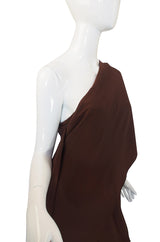 Rare 1970s Silk Grecian Jacqueline de Ribes Gown