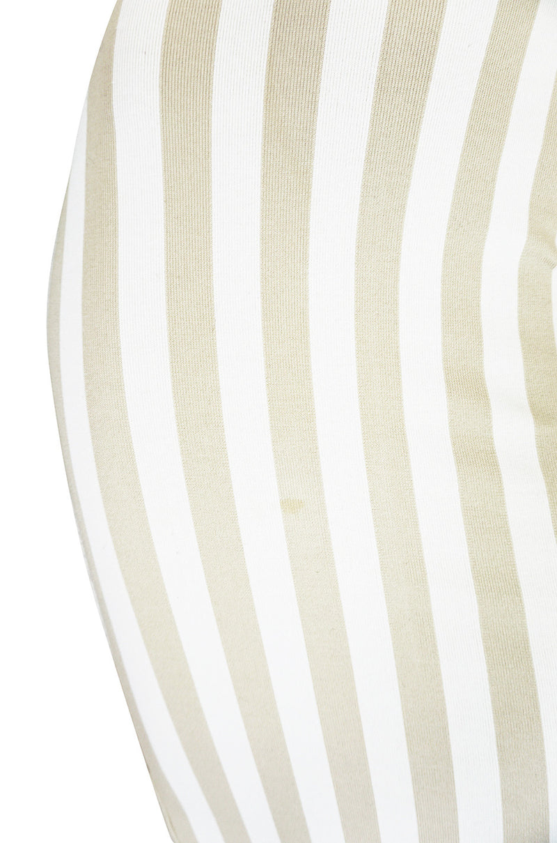 Rare Spring 1992 Museum Held Azzedine Alaia Striped Dress