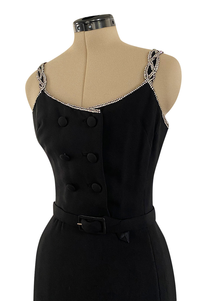 Desert Vintage Chanel Black Lace Dress