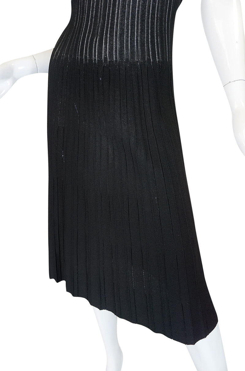 2008C Chanel Resort Runway Knit Bandage Halter Top Dress