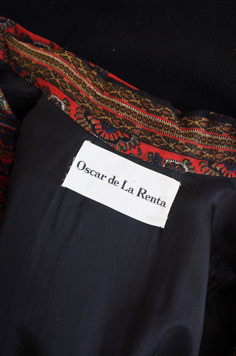 1960s Oscar de la Renta Dress & Shawl