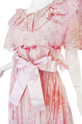 Rare 1974 "The Lily" Collection Zandra Rhodes Dress Set