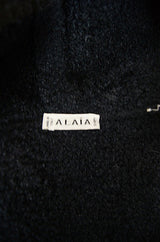 Fall 1991 Alaia Oversized Chenille Sweater Jacket