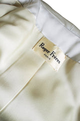 1960s Phenomenal Roger Freres Silk Opera Coat