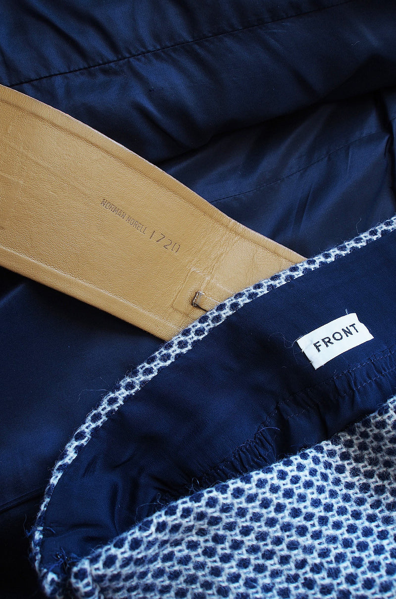 1960s Superbly Tailored Norman Norell Suit