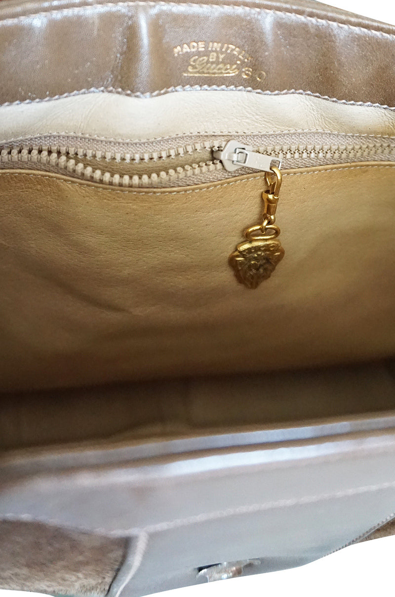 1970s Rare Gucci Convertible Bag & Clutch Combo