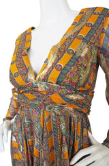 1967 Handkerchief Hem Bill Blass Gown