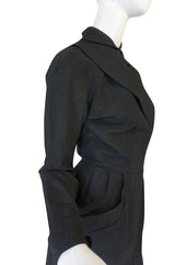 c1955 Christian Dior Original Demi-Couture Fitted Dress